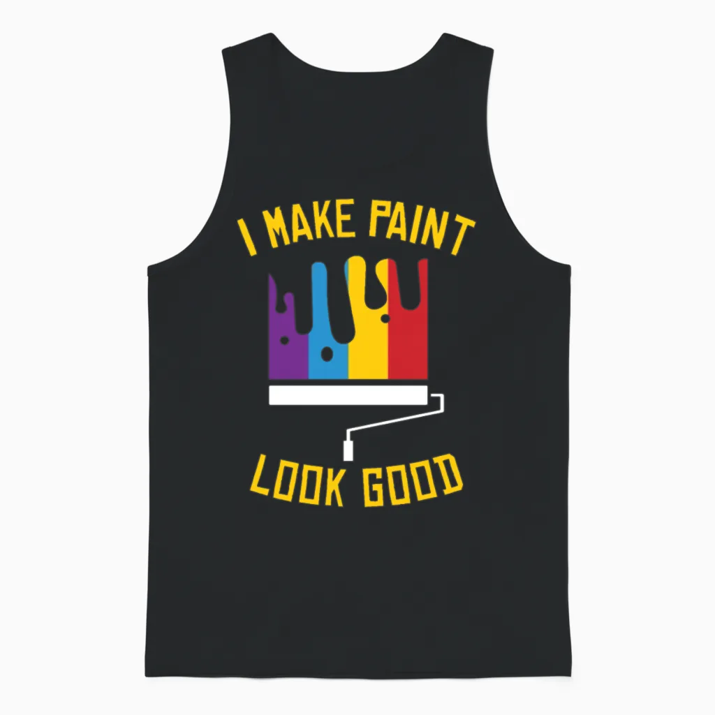 Painter Painting Professional Painter Master Unisex Tank Top in Black