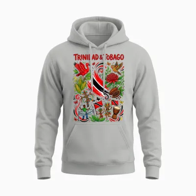 Trinidad Und Tobago Unisex Hoodie - Ash