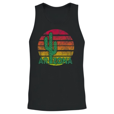 Arizona Unisex Tank Top - Black