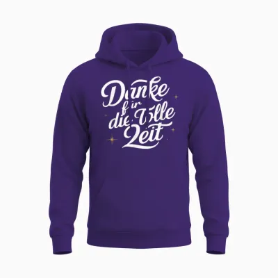 Danke Für Die Tolle Zeit Lehrer Ruhestand Freundin Abschied Unisex Hoodie - Purple