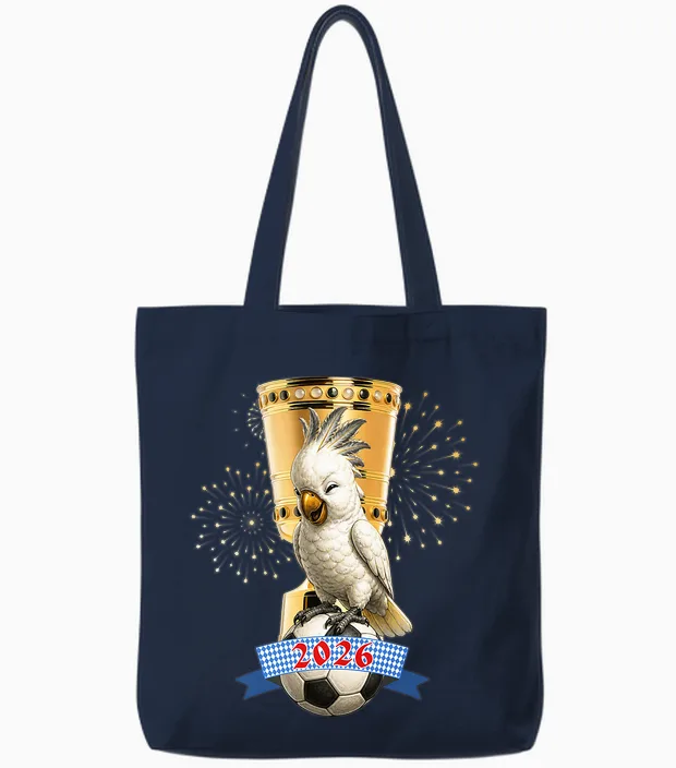 Kakadu Für Fans Von Süßen Maskottchen Tote Bags in Navy
