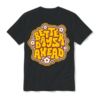 Retro Style Unisex T-Shirt - Black