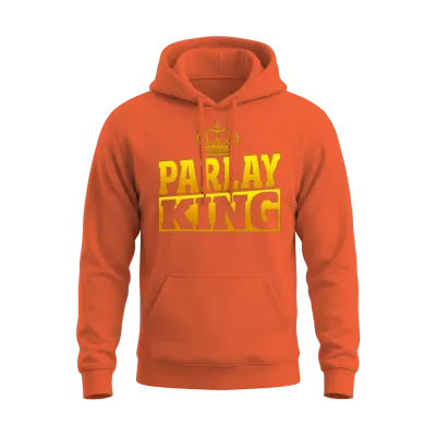 Parlay King Sports Betting Parlay Picks Sports Unisex Hoodie - Orange