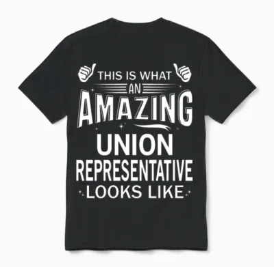 Amazing Union Representative Unisex T-Shirt - Black
