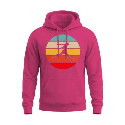 Parkour Retro Unisex Hoodie - Heliconia
