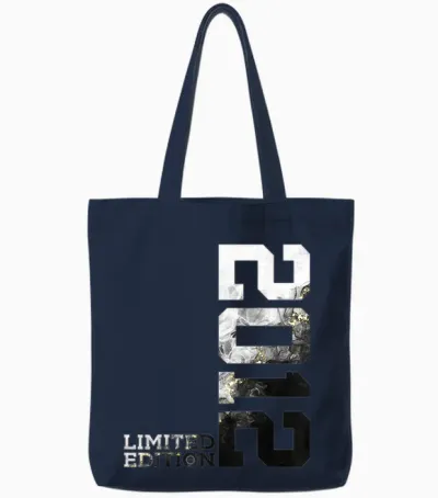 14 Jahre Limited Edition 2012 14. Geburtstag Tote Bags - Navy