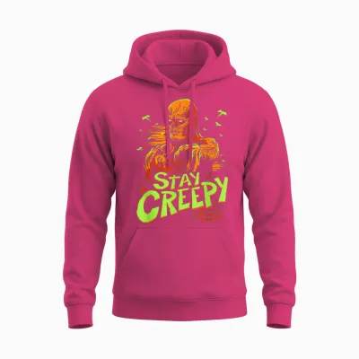 Stranger Things Vecna Stay Creepy Unisex Hoodie - Heliconia