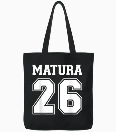 Matura 2026 Tote Bags - Black