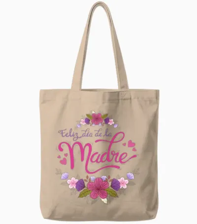 Feliz Dia De La Madre - Happy Mother's Day Tote Bags - Natural