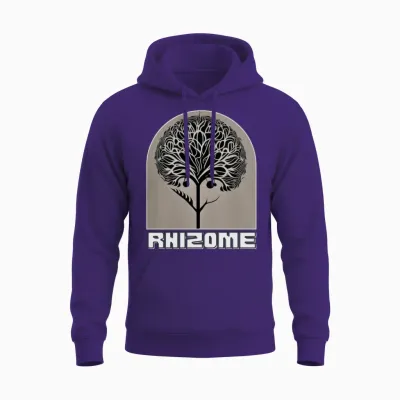 Gardener Glee Unisex Hoodie - Purple