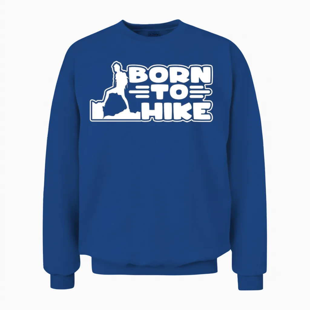 Hiking Rock Climbing - & Outdoors Unisex Sweatshirt in Royal