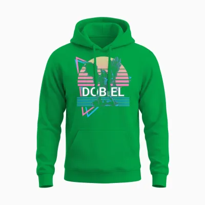Dobiel Guardian Angel Ancient Persia Retro Unisex Hoodie - Irish Green