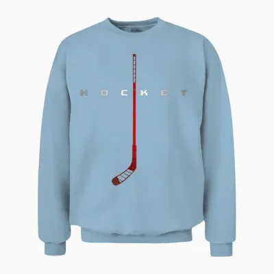 Hockey Apparel - Hockey Unisex Sweatshirt - Light Blue