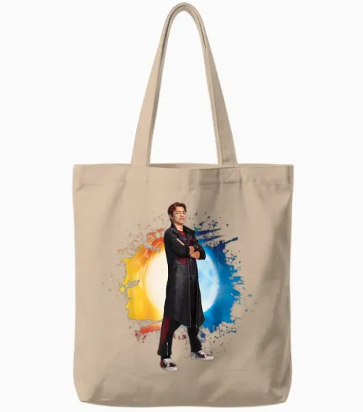 Disney Zombies 4 Victor the Vampire Official Tote Bags - Natural