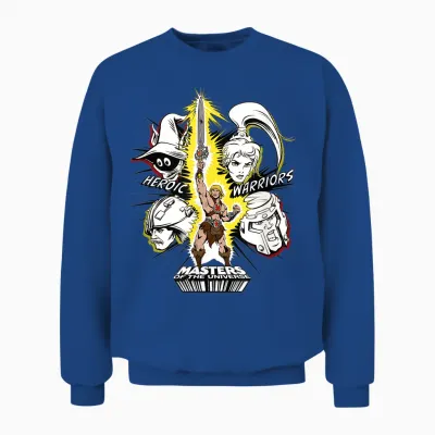 Masters of the Universe - Heroic Warriors Unisex Sweatshirt - Royal