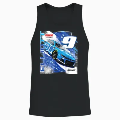 Nascar - Chase Elliott #9 Prime - Hendrick Motorsports Unisex Tank Top - Black