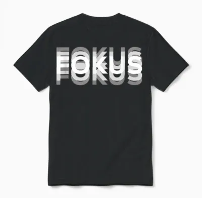 Fokus Humor Lustige Grafik T-Shirt Für Männer, Retro, Schwarz, S Unisex T-Shirt - Black