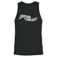 Sound of Music — Lovers Gift Unisex Tank Top - Black – 2