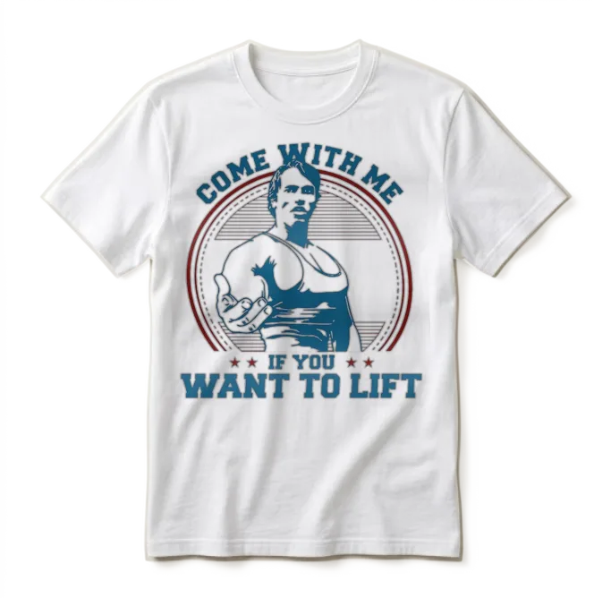 Arnold Schwarzenegger Unisex T-Shirt - White