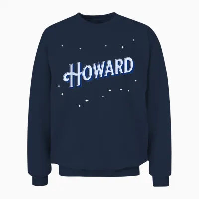 Howard Name Personalised Unisex Sweatshirt - Navy