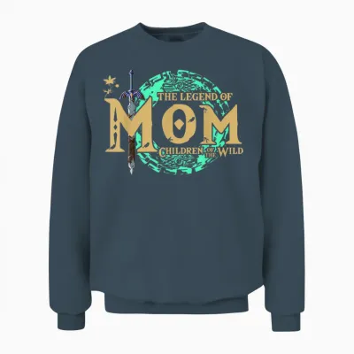 Die Legende Von Mama Children of the Wild Mother's Day Unisex Sweatshirt - Dark Heather