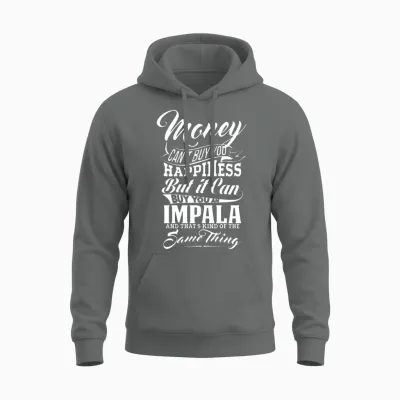 Money and Impala W Unisex Hoodie - Graphite Heather