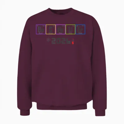 Homme Baccalauréat Physique Chimie Humour - Bachelier 2026 Unisex Sweatshirt - Maroon