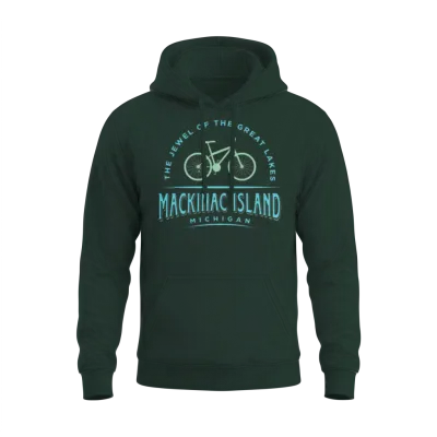 Mackinac Island Unisex Hoodie - Forest