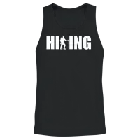 Hiking Hiker Hiking Vacation Mountain Funny Gift Unisex Tank Top - Black – 2