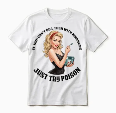 Wise Word Retro Unisex T-Shirt - White
