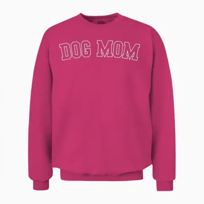 Dog Mom Unisex Sweatshirt - Heliconia