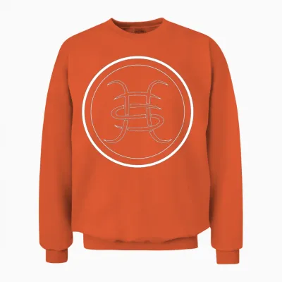 Heroes Del Silencio Unisex Sweatshirt - Orange