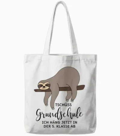 5. Klasse Realschule Gymnasium / Grundschule Abschluss 2026 Tote Bags - White