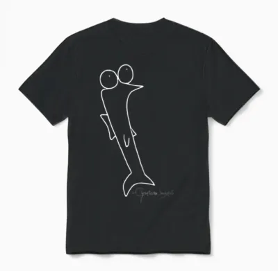 Roach - Piscis Rutilus Unisex T-Shirt - Black
