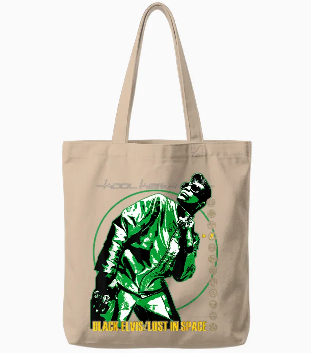 Control Industry - Kool Keith Verloren Im Weltraum T-Shirt Schwarz Unisex Erwachsene S Eu 16 V-Ausschnitt Kurzarm Polyester 100% Klassisch Exklusive Kool Keith-Design Tote Bags in Natural