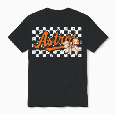 Retro Houston Last Name Pride Personalized Funny Outfits Unisex T-Shirt - Black