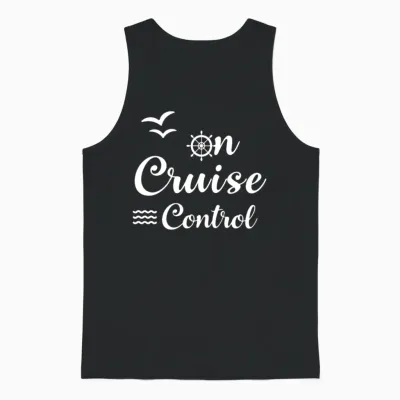 On Cruise Control Unisex Tank Top - Black
