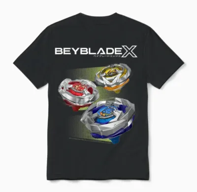 Beyblade X Team Persona X Logo Unisex T-Shirt - Black