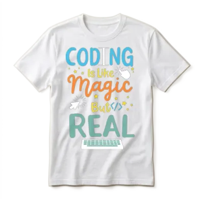 Coding Coder Programming Retro Unisex T-Shirt - White