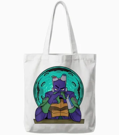 Mademark X Teenage Mutant Ninja Turtles - Donatello Hard as Nails for the Rv Tote Bags - White