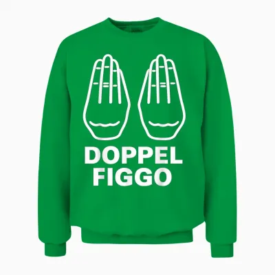 Double Figgo Legally Secured Unisex Sweatshirt - Irish Green