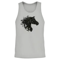 Dark Horse — Lovers Unisex Tank Top - Ash – 2