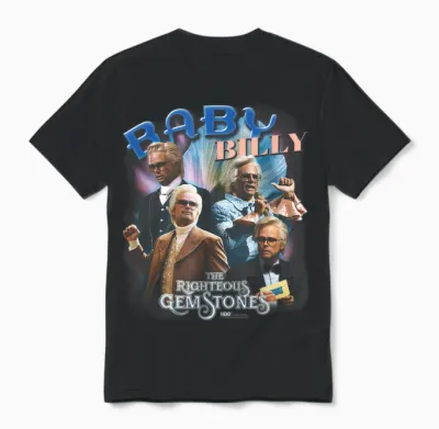 The Righteous Gemstones Baby Billy Heartthrob Unisex T-Shirt - Black