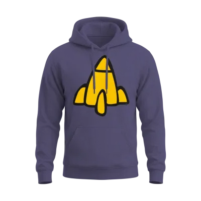 Rocket Power – Regina Unisex Hoodie - Heather Sport Dark Navy
