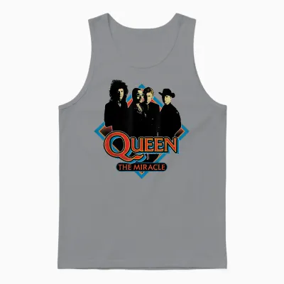 Official Queen the Miracle Diamond Unisex Tank Top - Sport Grey