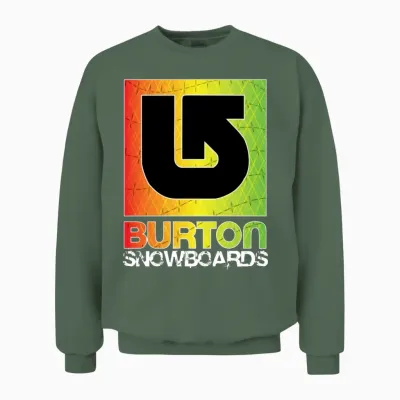 Burton Unisex Sweatshirt - Military Green