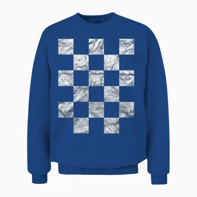 Kroatien Hrvatska Trikot Nationalflagge Rot-Weiß Kockasti Unisex Sweatshirt - Royal