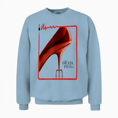 The Devil Wears Prada Unisex Sweatshirt - Light Blue