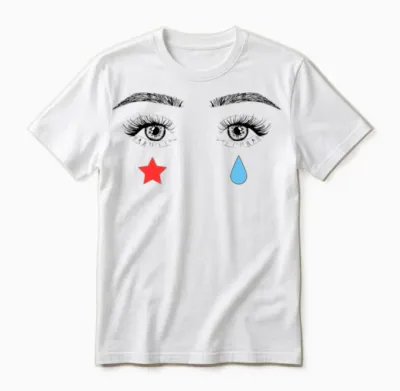 Vintage Eyes Graphic Tee Gift Ideas Unisex T-Shirt - White
