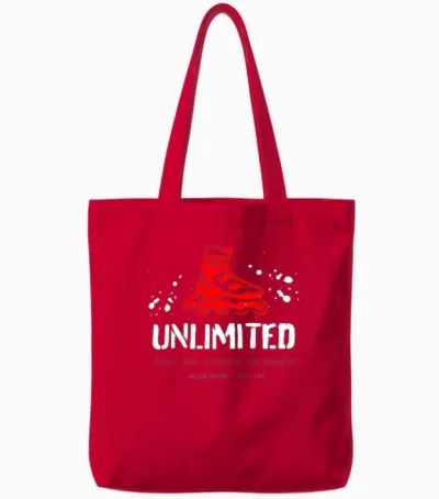 Design for Extreme Sports Lovers Tote Bags - Red
